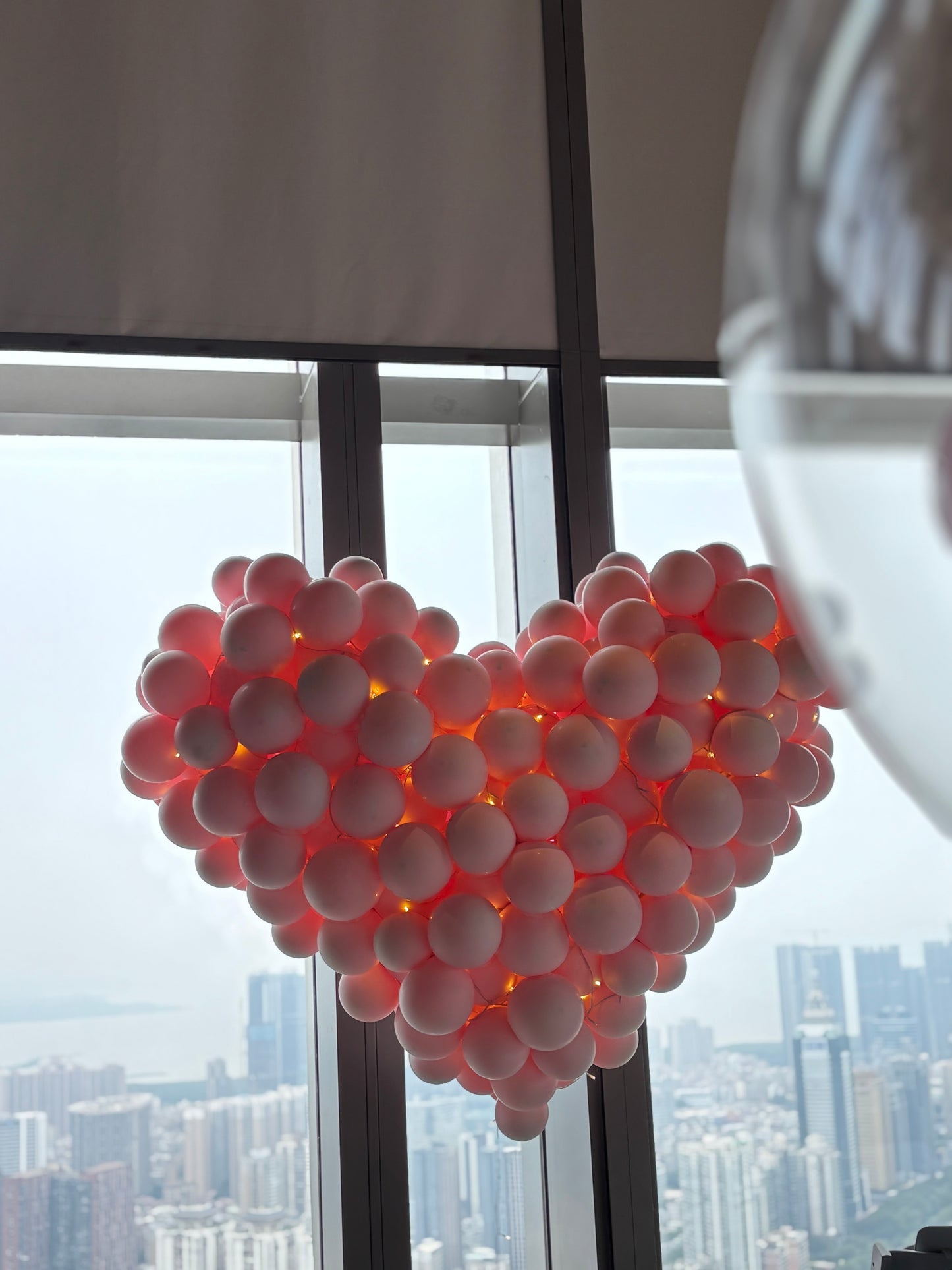 3 D立體心型氣球