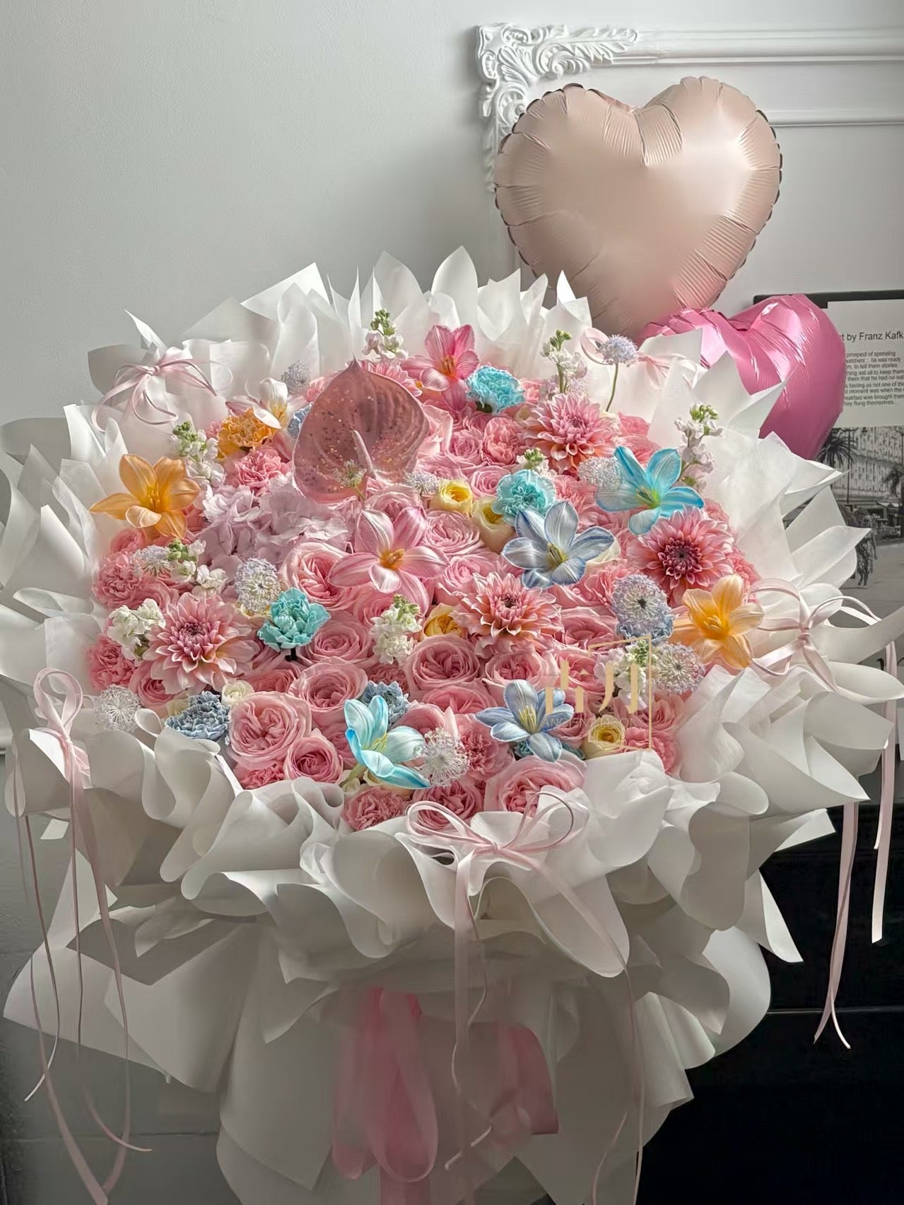 多巴胺99支玫瑰鮮花束