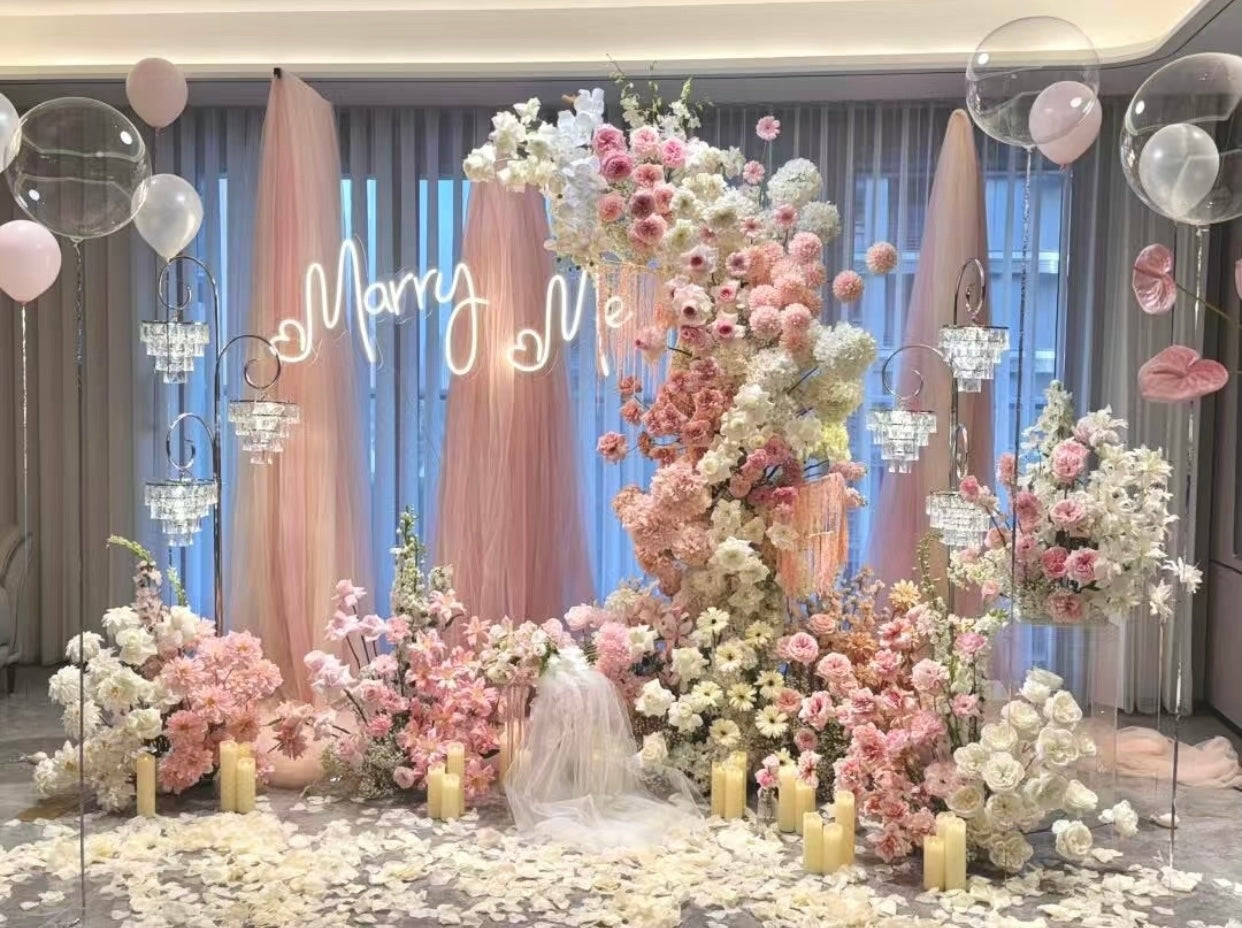 私人訂製求婚佈置