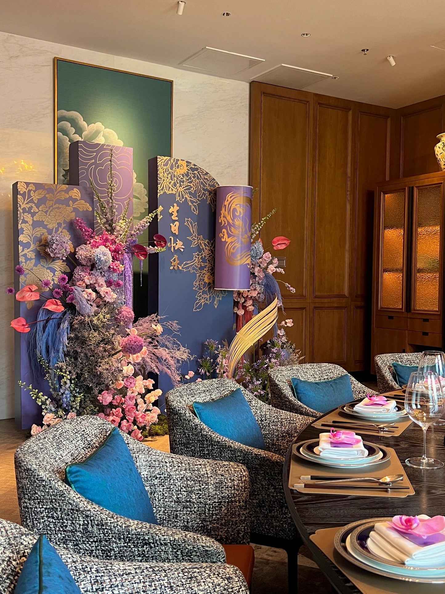 私人訂製新中式壽宴 Bespoke New Chinese-Style Birthday Banquet