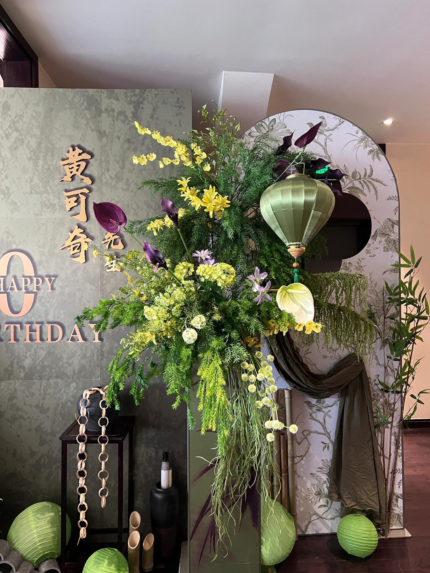 私人訂製新中式壽宴 Bespoke New Chinese-Style Birthday Banquet