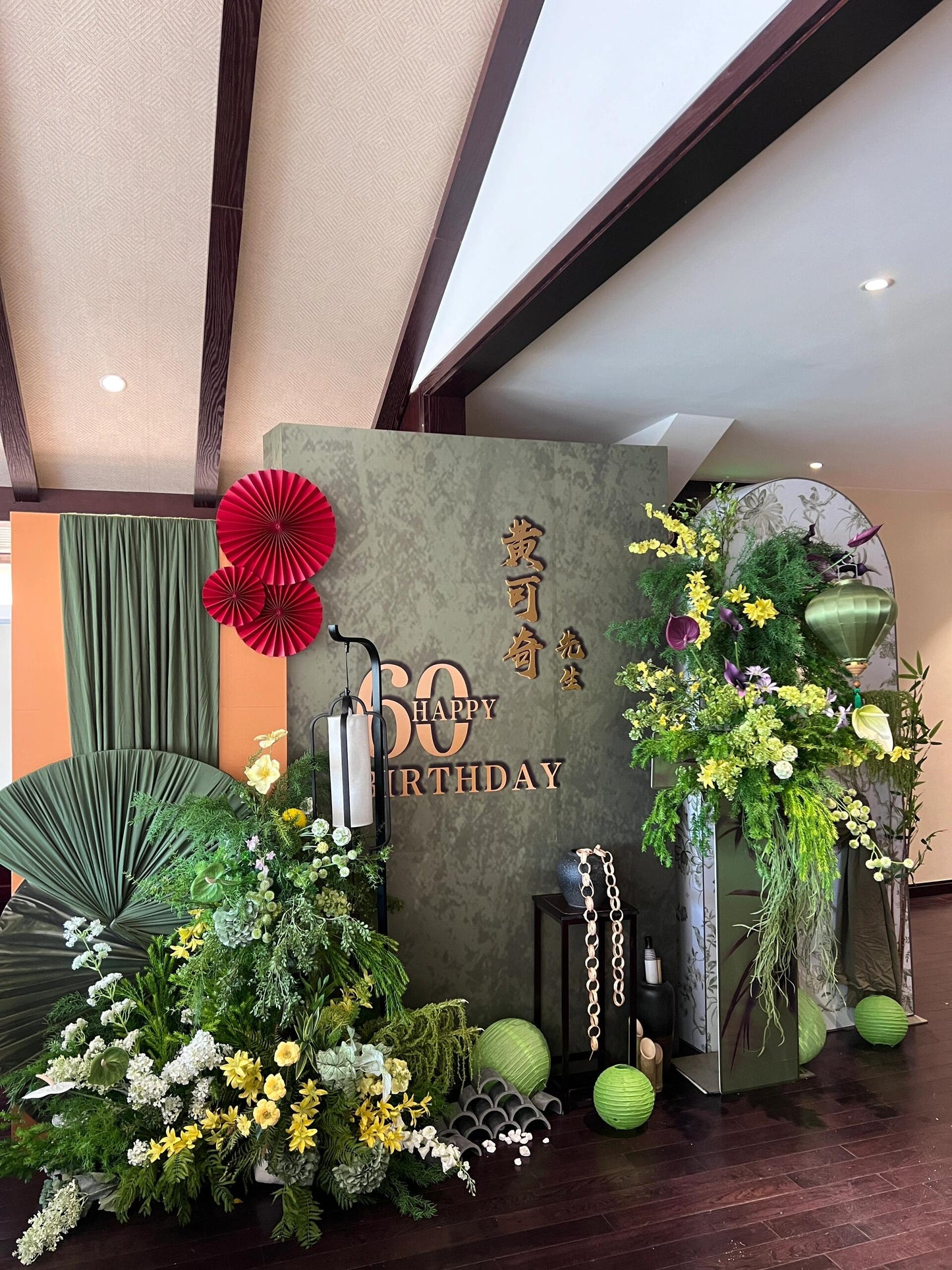 私人訂製新中式壽宴 Bespoke New Chinese-Style Birthday Banquet