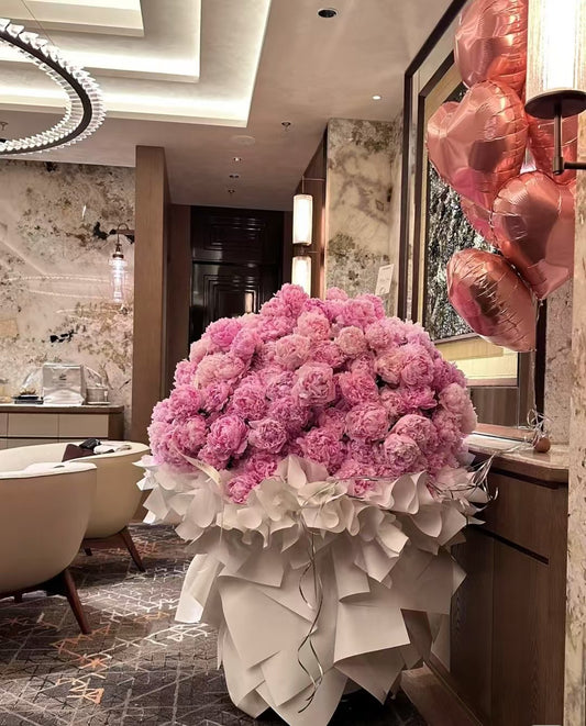 365支芍药巨型花束