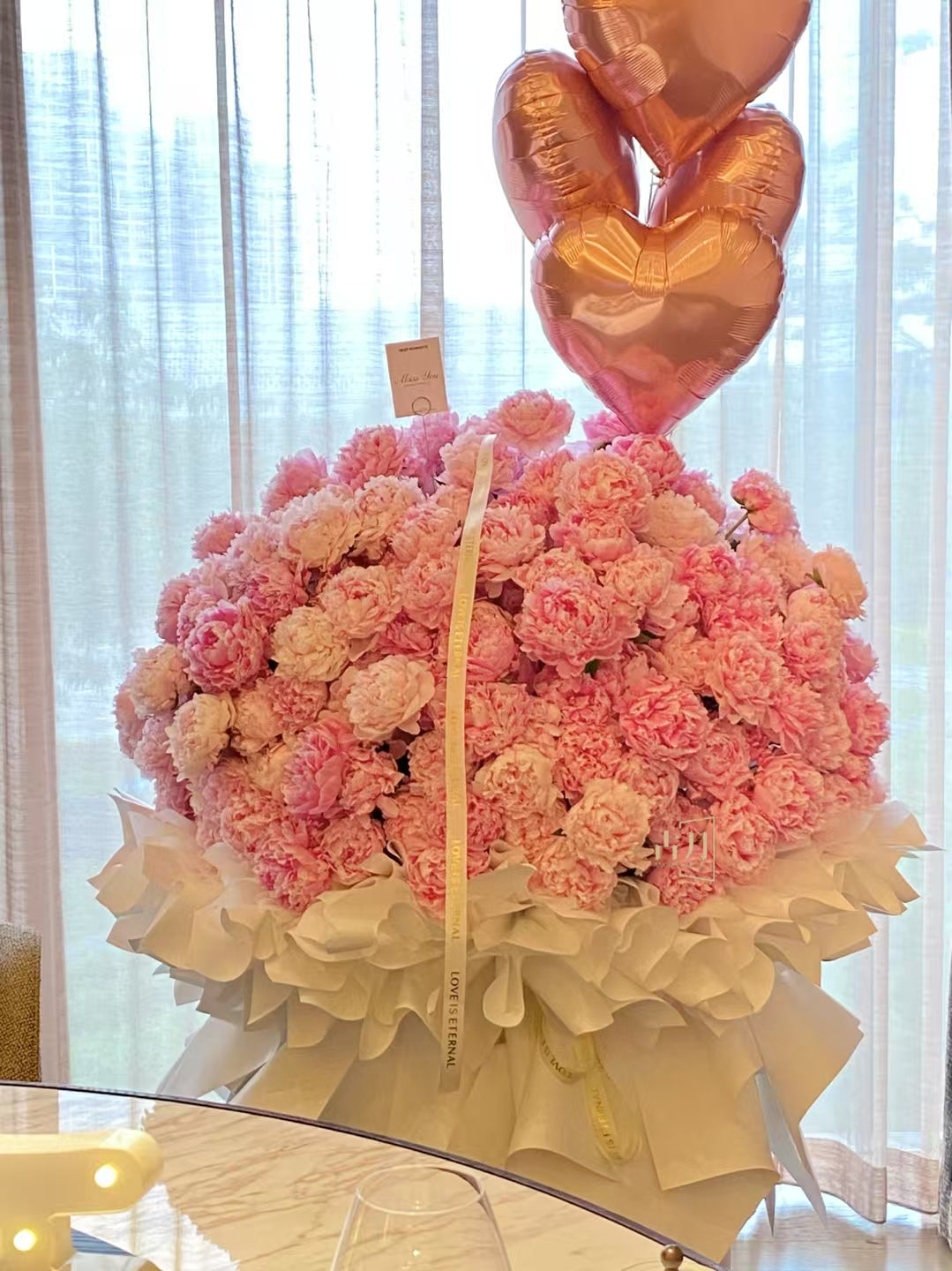 365支芍药巨型花束