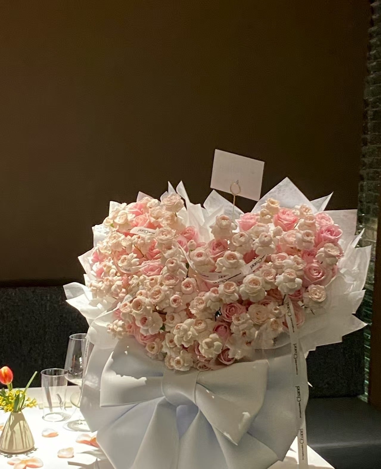 天使之吻￼心形鮮花束