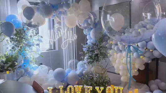 私人訂製屋企求婚佈置Bespoke Home proposal Decoration